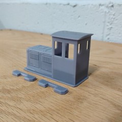On18 DIESEL LOCO kit #5. For the Kato 11-109 chassis. RESIN 3D Print. NEW!