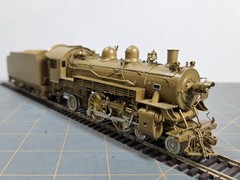 Chesapeake & Ohio 4-4-2 A-16 Class – HO Scale Brass Locomotive – Overland Models
