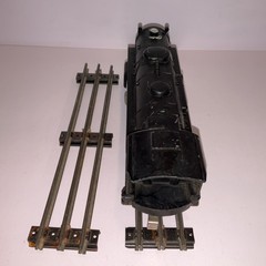 Vintage Toy Train Locomotive #6110 w/ Track – Untested