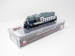 Atlas N 40005354 Wabash Railway #493 EMD GP-9TT Diesel Locomotive Torpedo Tube