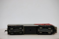 HO Scale Tempo Santa Fe Train # 5028 *Tested And Running* 1:87 Gauge Red Silver