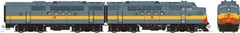 Rapido 53025 HO EMD FT A-B Set Standard DC New York Ontario & Western 804A, 804B
