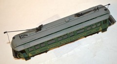 HO Brass Pacific Electric ‘Balloon Route’ Excursion Car 1-of-Kind Model XLNT!