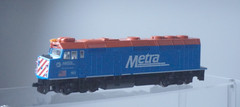NOS KATO CHICAGO METRA 163 Elmhurst EMD F40PH Locomotive HO Scale – 37-6573