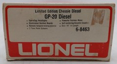 Lionel 6-8463 O Gauge Chessie System GP20 Diesel Engine EX/Box