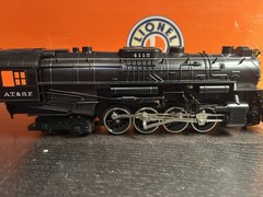 Lionel Santa Fe Berkshire Steam Locomotive Engine W/ Tender #4115 NEW IN OG BOX
