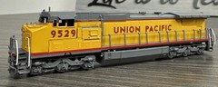Hallmark Models N Scale Brass #578 Union Pacific GE Dash 8-40 CW #9529 LNIB!