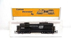 N Bachmann Custom Decorated by “N RAIL” Penn Central EMD GP-40 #2955 Box &Tested