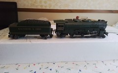 Baltimore and Ohio Engine and Tender Never Been Used In Original Box