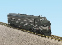 USA Trains G Scale R22386 NEW YORK CENTRAL F7 A UNIT LS 2 TONE GRAY