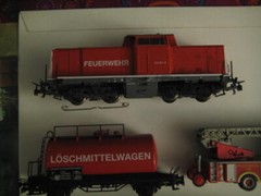 Marklin H0 29751 Fire Fighting BR 212 Diesel Locomotive + Rolling Stock – LN
