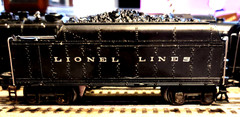 Lionel, O Gauge, 2224W Die-Cast Whistle Tender IN GOOD CONDITION.