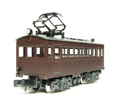 N Scale Aru-Model Old Electric Railcar Kit Vintage Train Streetcar Tramway Tram