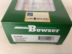 Bowser #12928 HO scale “Phily” PCC KC body trolley with DCC /Sound Rd.# 2251