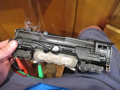 LIONEL 671 Engine Locomotive,tested runs lights and smokes