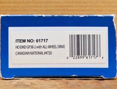 Bachmann 61717 HO Scale EMD GP38-2 – Standard DC — Canadian National #4720