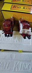 Rail King O Scale MTH Locomotive and Dummy Set New In Box Rs-3 Diesel Engine.