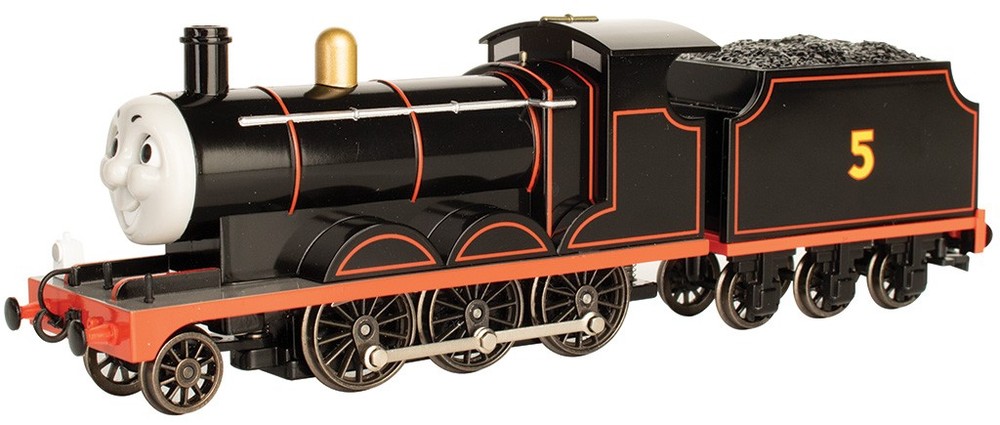 Bachmann 58822 HO Thomas & Friends Origin James with Moving Eyes Steam Loco