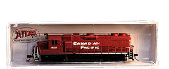 N ATLAS 40 000 628 EMD GP38-2 Canadian Pacific Loco #4508 (Tested DC) knuc cplrs
