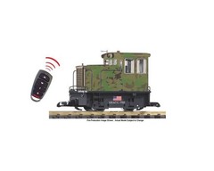 Piko 38511 G US Army 25-Ton Diesel Locomotive, Battery R/C with Sound