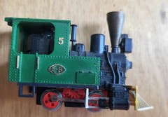 Logging Steam Locomotive HOn30 / HOe scale, Egger & Bahn, E-B, Untested