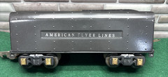 1930’S American Flyer PRE-WAR TENDER, Gunmetal Gray, View Photos, Free US Ship