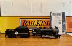 MTH RailKing #30-1848-1 Atlantic Coast Line 0-6-0 Switcher w/ Tender – PS 3.0