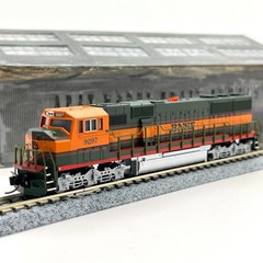 Atlas N Scale 49254 Burlington Northern Santa Fe EMD SD-60M Diesel BNSF 9297 DC