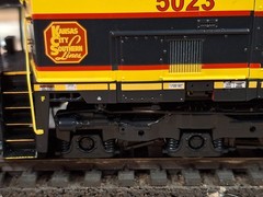 Scale Trains Rivet Counter DCC/Sound HO Scale GE ET44AC – KCS 5023