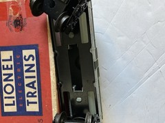 O GAUGE FREIGHT CAR LIONEL POST WAR O GAUGE 6035 TANK CAR W/ORIGINAL BOX