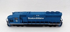 HO Atlas Master Silver Series Boston & Maine GP30-2 Diesel Cab 316 DCC Ready New