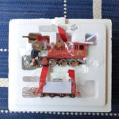 Hawthorne Village Budweiser Train Locomotive & Tender Holiday Express Bradford