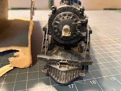 Lionel Train 229 Diecast 2-4-2 Steam Locomotive w/Light RUNS w/Box & Insert LotC