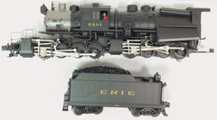 Used MTH 20-3853-1 Erie 0-8-8-0 Camelback Steam Engine (PS3) w/Box