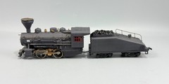 Vintage Lima Italy HO Scale Steam Locomotive & Slope Tender Untested