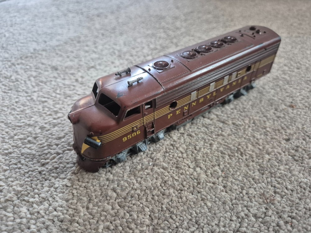 HO GAUGE PENNSYLVANIA RAILROAD PRR 9506 DIESEL LOCO LOCOMOTIVE UNTESTED