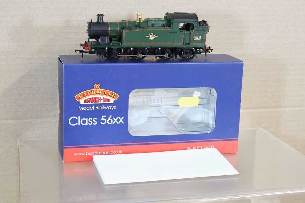 BACHMANN 32-083 DCC READY BR 0-6-2 CLASS 56XX TANK LOCOMOTIVE 6658 MINT BOXED ol