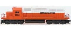 LIONEL ILLINOIS CENTRAL SD-40 DIESEL ENGINE 6-18210! DUAL MOTORS IC