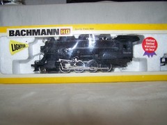 Bachmann #0651 HO Scale 2-8-0 Consolidation Santa Fe(DC)