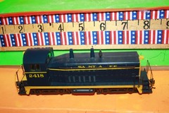 Two *Athearn Santa Fe Locomotives -#8517 Genesis & #2418 Powered Diesel Switcher