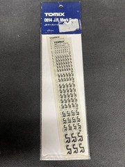 Free Shipping Used Unused TOMIX 0814 JR Mark Sheet (Inletter) Black JR East