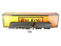 MTH 30-1133-1 O Gauge NYC 4-6-4 Commodore Vanderbilt Steam Engine w/PS1/Box