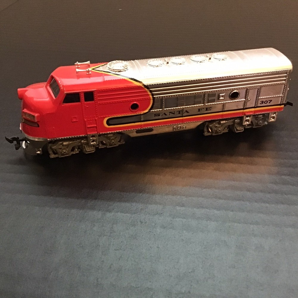 Bachmann HO Sante Fe F9, Cars, Transformer, Video, NO TRACK OR ACCESSORIES