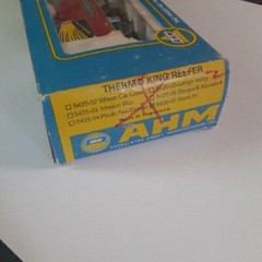 Vintage Tempo HO Scale Santa Fe F9 Diesel 281 Operating Headlight In Box