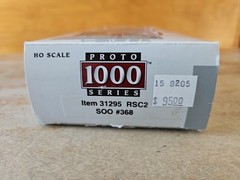 Life-like Proto 1000 HO 31295 Soo Line RSC2 Locomotive #368 EXC in Box