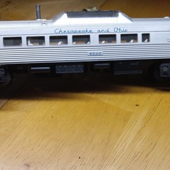OO GUAGE =H.O! Budd .Locomotive. Built In Britian. Chesapeake&Ohio A Pusher!