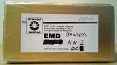 HO SCALE BRASS ORIENTAL LIMITED EMD NW2 SOUTHERN PACIFIC SP #1925