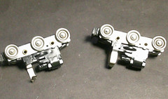 Ho Athearn Diesel locomotive RTR SD40T-2 6 wheel trucks pair