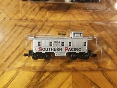 High Speed Southern Pacific Locomotive Caboose Hopper Piggyback Stock Car