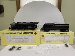 Aristocraft ART-21501 Baltimore & Ohio Mikado Steam Locomotive + Tender EX/BOX